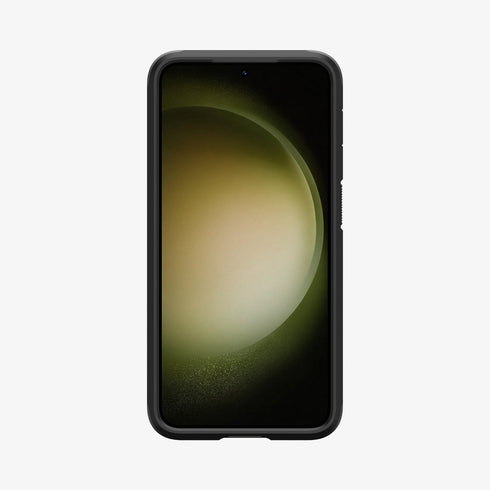 ACS05623 - Galaxy S23 Ultra Case Tough Armor in black showing the back